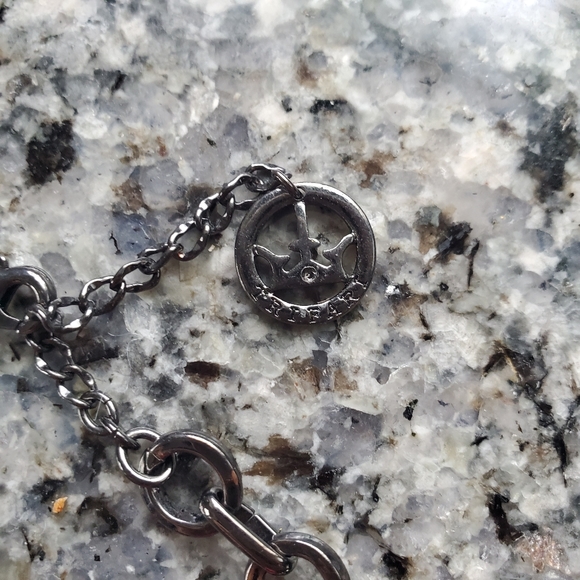 Crown Trifari Black Circle Necklace - Picture 3 of 3